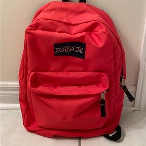 NEW Jansport coral pink backpack